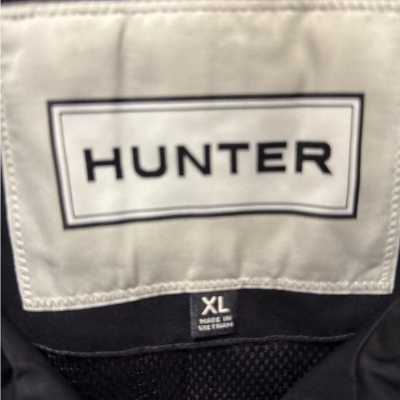Hunter Water Resistant Cotton Smock Jacket Black XL NWT - Picture 2 of 4